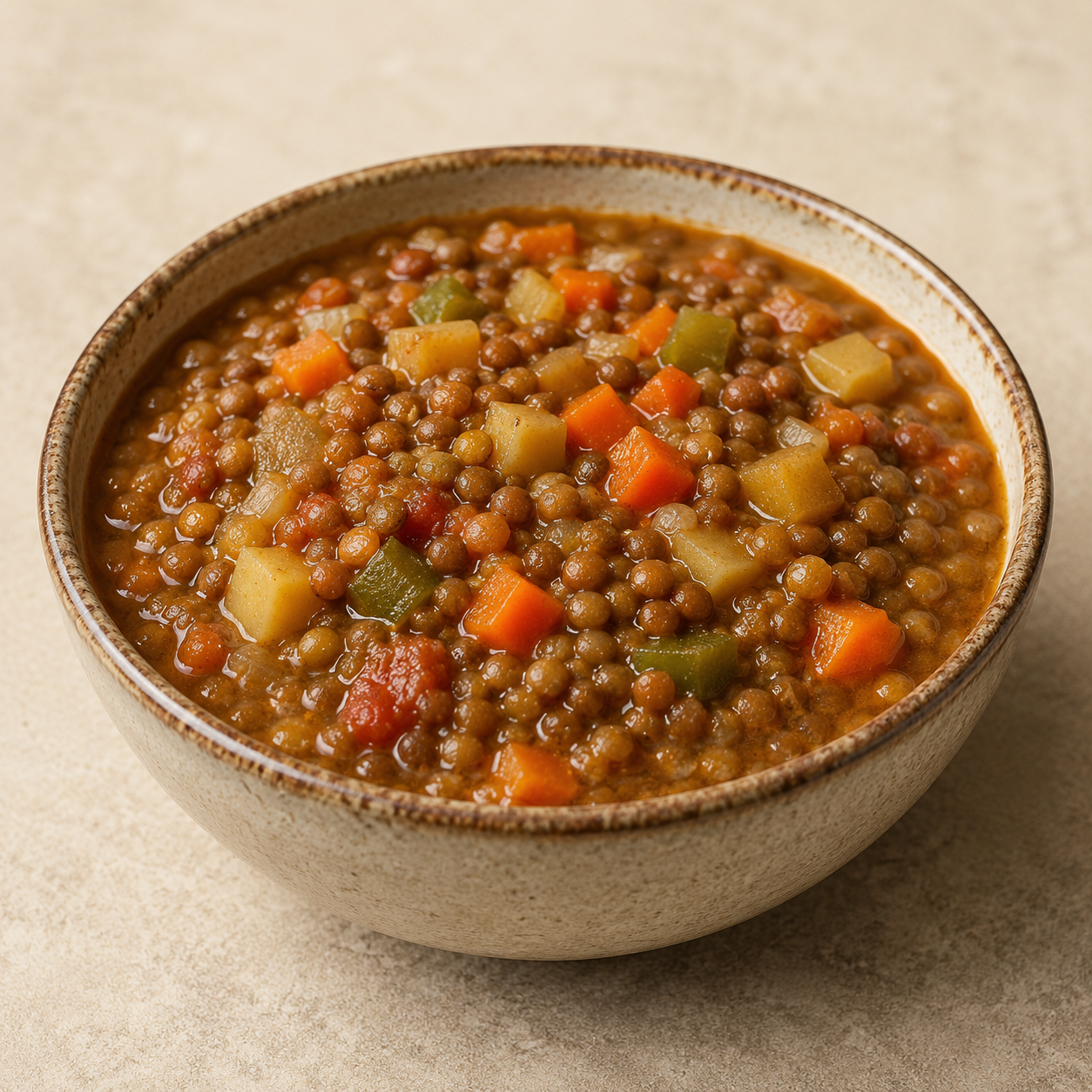 Lentejas con verduras