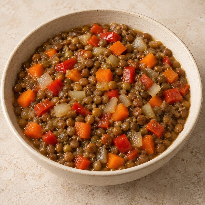 Lentejas con verduras